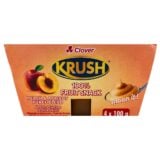 Clover Krush Peach And Apricot Puree Blend 4x100gr
