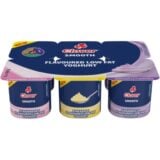 Clover Smooth Strawberry Pineapple Granadilla Flavoured 6x100gr