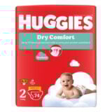 Huggies Dry Comfort Jumbo Pack Size 2 Diapers 74's