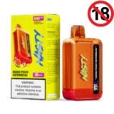 Nasty Disposable Vape Mango Peach Watermelon 9000 Puffs