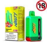 Nasty Disposable Vape Pomegranate Berry 9000 Puffs