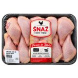 Snaz Farm Fresh Drumsticks Skin On 1kg
