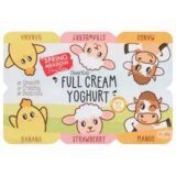 Spring Meadow Full Cream Yoghurt Banana , Strawberry And Mango Floavours 6x100gr
