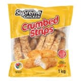 Supreme Chicken Crumbed Strips 1kg