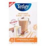 Tetley Chai Condensed Milk 8x22gr