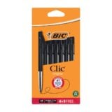Bic Clic Original Ball Pen Black 1.0mm 4 + 3 Free