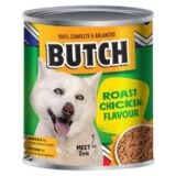 Butch Roast Chicken Flavoured Dog Food Can 820g