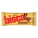 Candy Land Bisca Biscuit And Caramel Filled Chocolate Bar 30gr