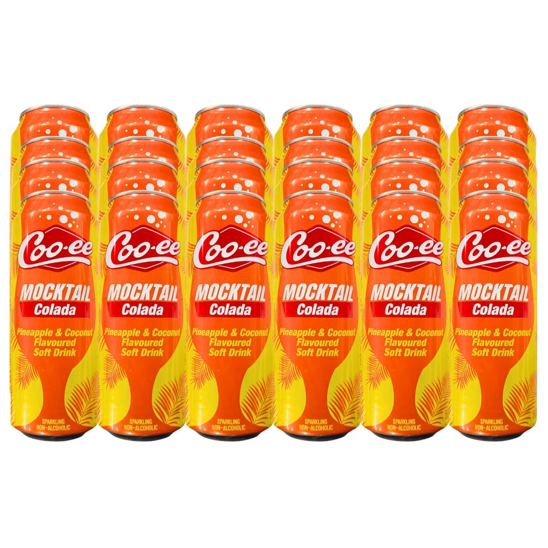 Coo-ee Mocktail Colada Pineapple And Coconut Flavour 24x500ml
