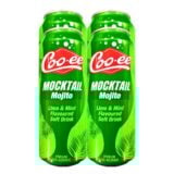Coo-ee Mocktail Mojito Lime And Mint Flavour 4x500ml