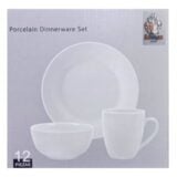 Ikhaya Porcelain Dinnerware Set 12pcs