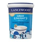 Lancewood Double Cream Greek Yoghurt 700gr