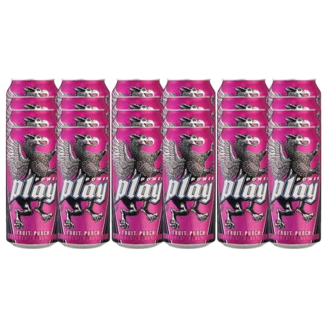 Power Play Energy Drink Fruit Punch 24x500ml