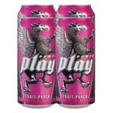 Power Play Energy Drink Fruit Punch 4x500ml