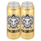 Predator Gold Strike Energy Drink 4x500ml