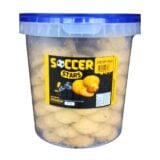 Soccer Stars Choc Chip Biscuit In Bucket +-150 Piece