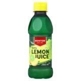 Boston 100% Lemon Juice 250ml