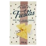 Fiestas Sea Salt And Black Pepper Flavoured Tortilla Corn Chips 150gr