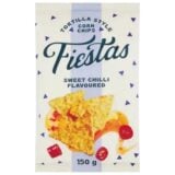 Fiestas Sweet Chilli Flavoured Tortilla Corn Chips 150gr