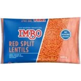 IMBO Red Split Lentils 500gr