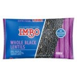 IMBO Whole Black Lentils 500gr
