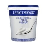 Lancewood Double Cream Plain Yoghurt 1kg