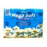 Mega Soft Virgin Toilet Roll 200 Sheets 2 Ply 24s