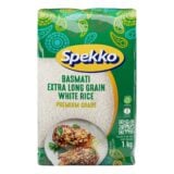 Spekko Basmati Extra Long Grain White Rice Premium Grade 1kg