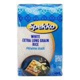 Spekko White Extra Long Grain Rice Premium Grade 1kg