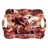Tray Large Colour SP Butterfly And Roses - Click On Item For More Design Options