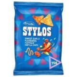 Truda Sylos Sweet Chilli Flavoured Tortilla Corn Chips 75gr