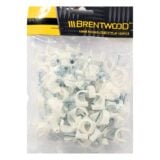 Cable Clip Round 10mm 100s