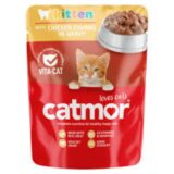 Catmor Adult Pouch Chicken Chunks in Gravy 70gr