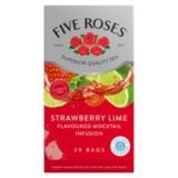 Five Roses Strawberry Lime Flavoured Mocktail Infusion 20s