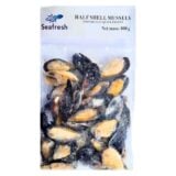 Half Shell Mussels 800gr
