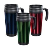 Plastic Travel Mug 425ml F00785 - Click On Item For Colour Options