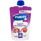 Purity Pouch Apple And Mixed Berries 150ml