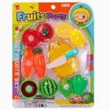 Toy Kitchen Set With Cutting Board 12pcs