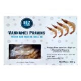 Vannamei Prawns Frozen Raw Head On Shell On 800gr