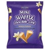 Adorable Mini Waffle Chocolate Cone Vanilla Flavour 300gr