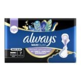 Always Pads Maxi Slim Night Sanitary XL Heavy Flow 7s