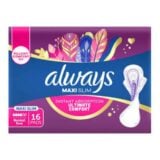 Always Pads Maxi Slim Sanitary Normal Flow 16s