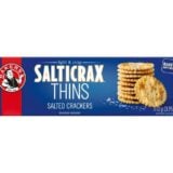 Bakers Salticrax Thins Salted Crackers 112gr