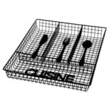 Excellent Houseware Metal Cutlery Tray