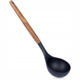 Excellent Houseware Soup Ladle Wooden Handle 33.5cm