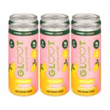 Gloot Lemon Pop Flavoured Sparkling Energy Drink 6x300ml