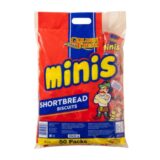 Golden Fresh Miniz Shortbread 50x25gr