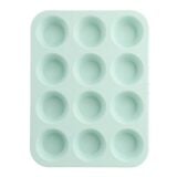 La Cucina Silicone Muffin Baking Mould 12 Cups - Click On Item For Colour Options