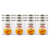 La Italiana Premium Peach Halves In Syrup 12x820gr