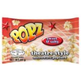 Popz! Sweet And Salty Flavoured Microwave Popcorn 85gr